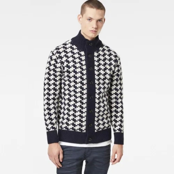 G-Star Raw | Evalak Jacquard Cardigan - Picture 1 of 15